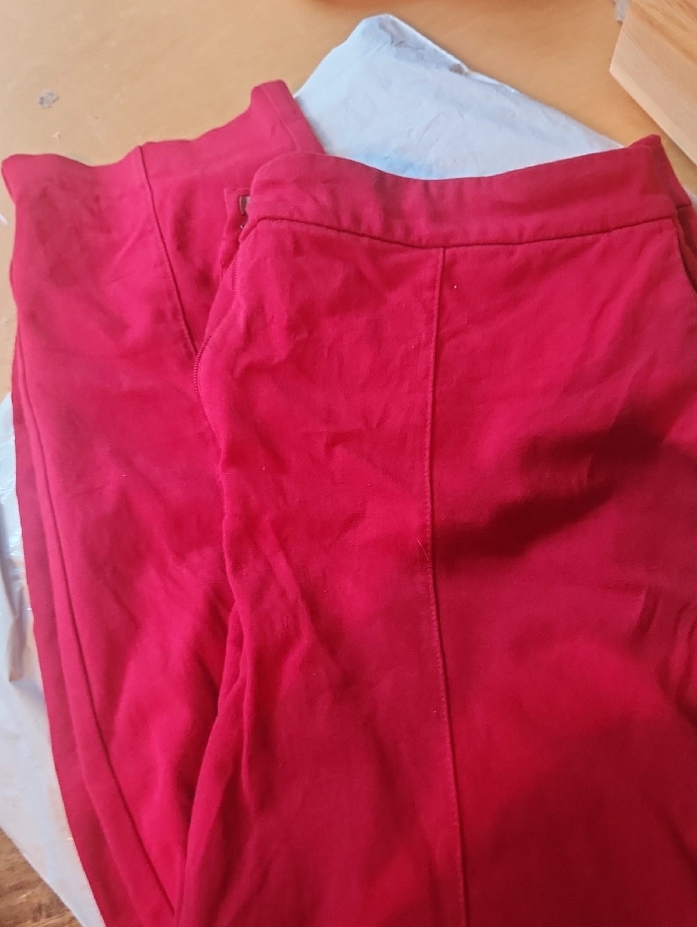 J. Jill Crimson Red Stretch Pant